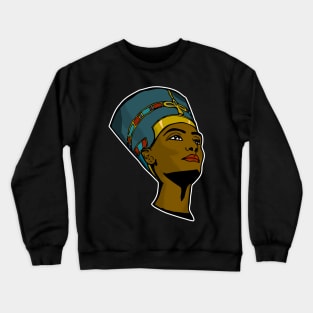 Queen Nefertiti Crewneck Sweatshirt